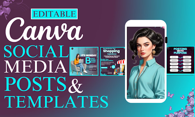 Bestseller - create engaging social media post designs in canva