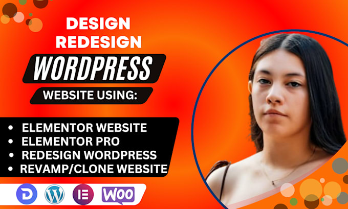 Gig Preview - Design redesign wordpress website using elementor pro clone wordpress website