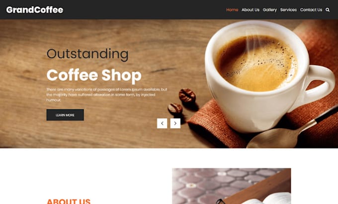 Gig Preview - Design private label coffee shopify beverages store grocery website tea store