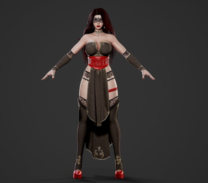 Bestseller - sculpt 3d character, mesh, fix topology,uv map,ue5 nsfw model, roblox game model