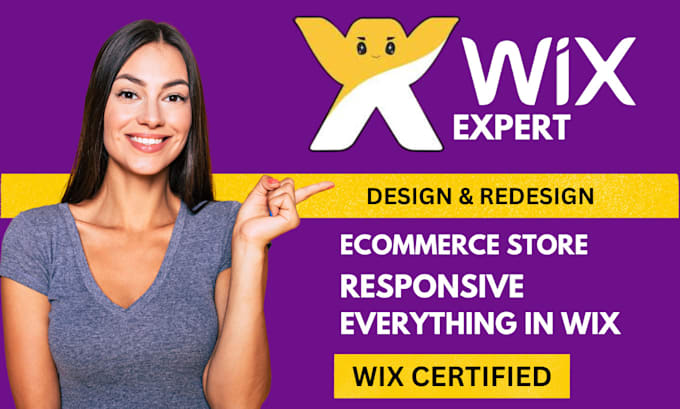 Gig Preview - Build wix website, wix website design or wix redesign wix business website