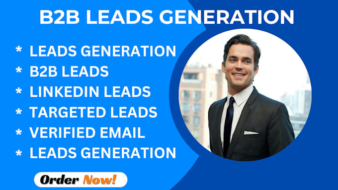 Gig Preview - Provide verified b2b lead generation for any indusrty