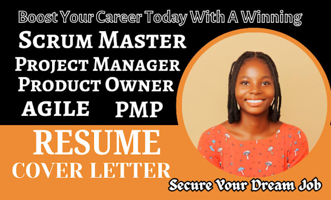 Gig Preview - Craft an ats optimized scrum master resume to land your dream job