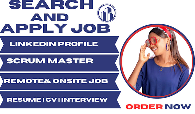 Gig Preview - Search and apply for job job search remote job onsite job for you