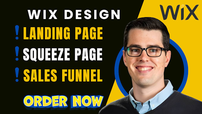 Gig Preview - Design a responsive and highly converting wix landing page