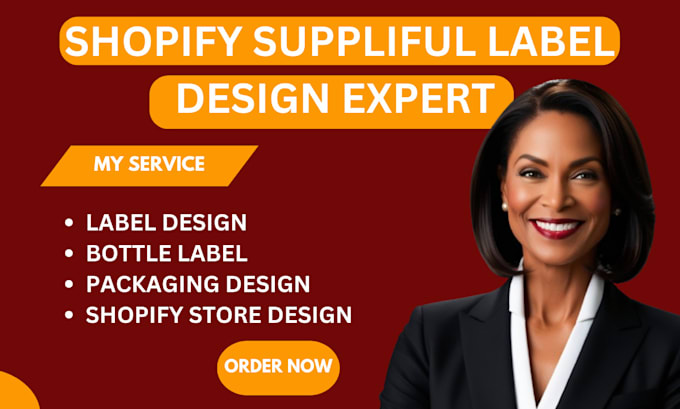 Bestseller - do product label supliful label design supplement label design shopify