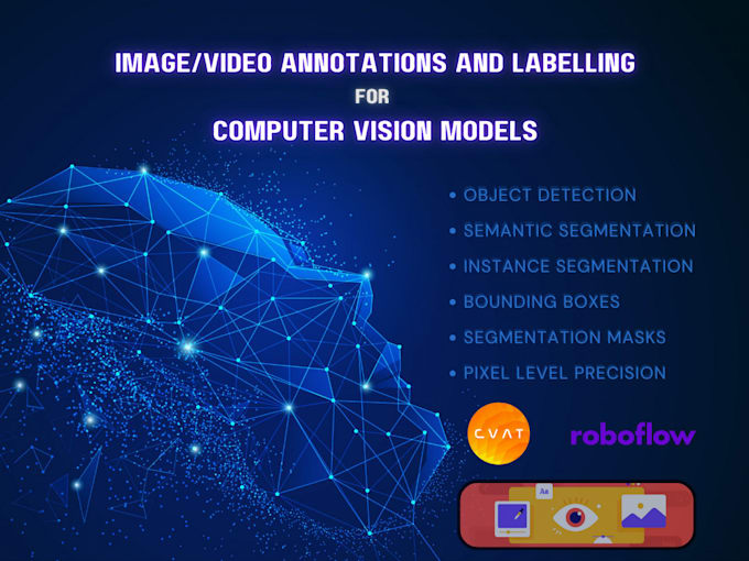 Gig Preview - Annotate and segment images or videos for computer vision models