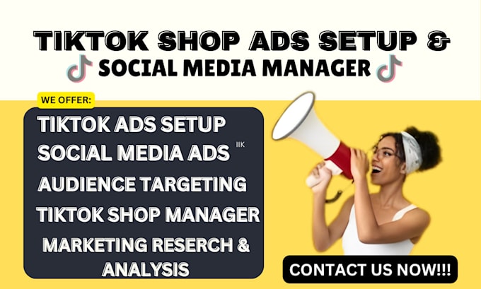 Gig Preview - Best tiktok shop shopify dropshipping marketing manger product listing expert US