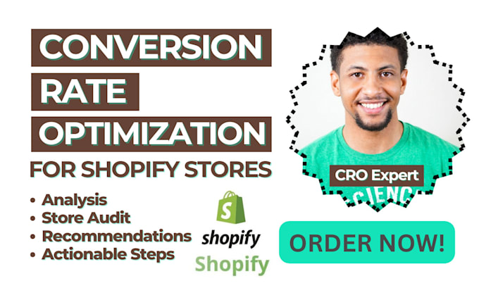 Gig Preview - Perform a shopify store cro audit, provide actionable steps