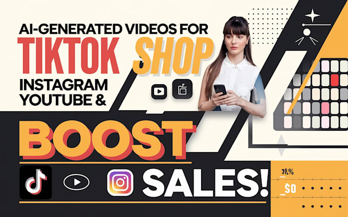 Gig Preview - Do custom ai videos for tiktok shop, instagram, and youtube