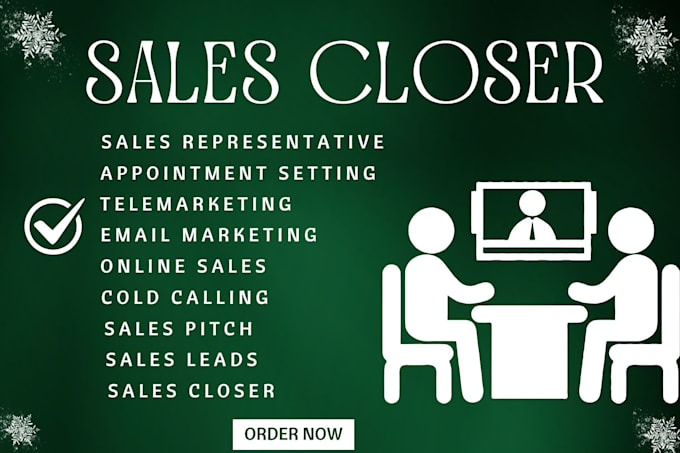 Bestseller - be sales closer sales representative online sales telemarketing sales leads