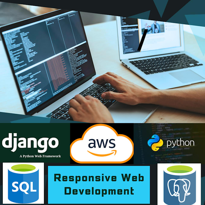 Gig Preview - Develop your python django responsive web application