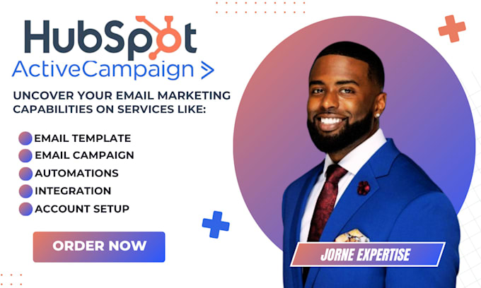 Gig Preview - Expertly automate activecampaign setup active campaign design manage hubspot CRM