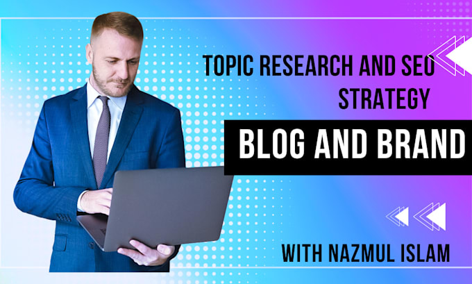 Gig Preview - Make a topic research and SEO strategy for your brand, blog