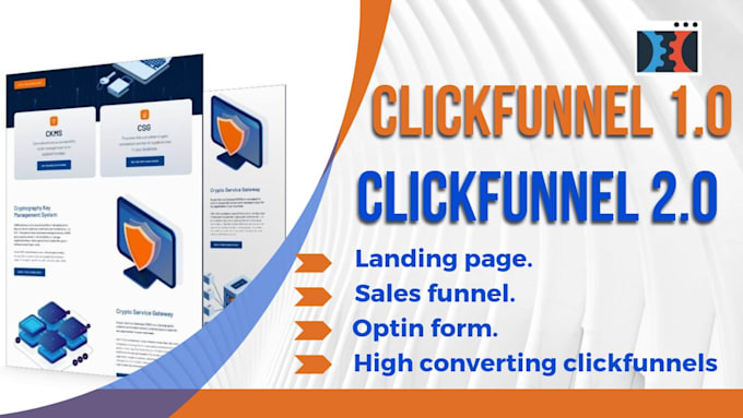 Gig Preview - Setup clickfunnels, clickfunnels 2 0, sales funnels click funnel expert