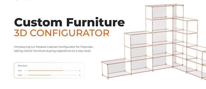 Gig Preview - Create 3d web page with wegl, threejs and react, furniture configurator system