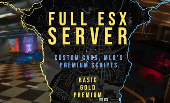 Bestseller - create fivem esx server with premium scripts