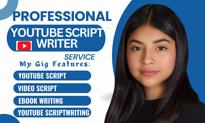 Gig Preview - Be your youtube scriptwriter, scriptwriting, video script, script writer, top 10