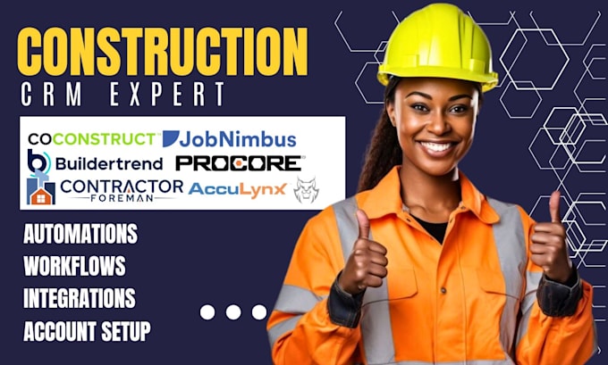 Gig Preview - Coconstruct jobnimbus procore buildertrend contractor foreman acculynx jobtread