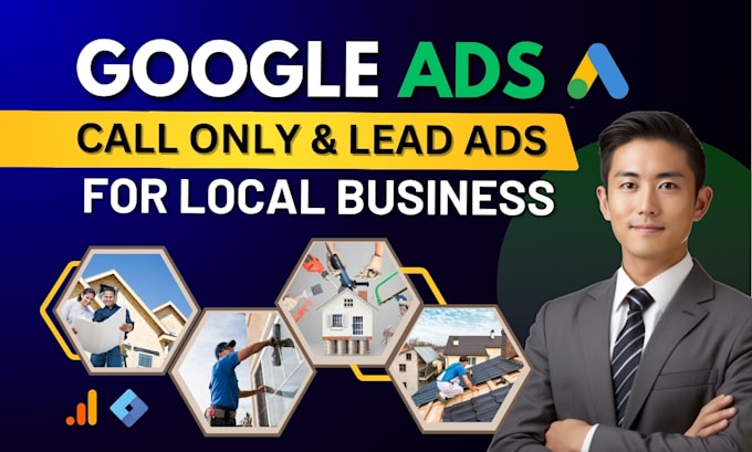 Gig Preview - Run google PPC ads and call only ads for local business leads generation