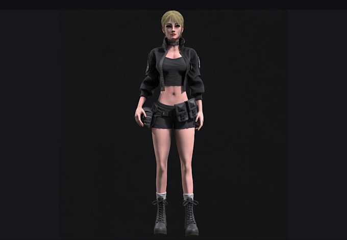 Gig Preview - Create human model,shapr3d,stylized model,dazstudio 3d,texture,3d wd rigging