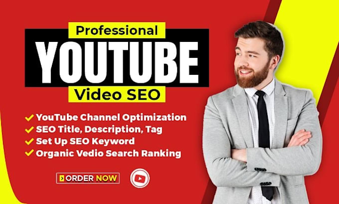 Gig Preview - Master youtube video SEO optimize for top ranking