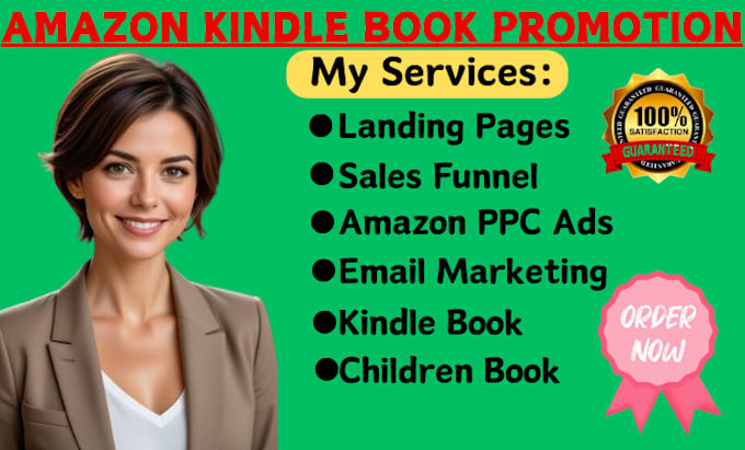 Bestseller - do converting ebook marketing sales funnel, amazon book promotion children book