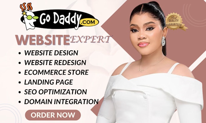 Bestseller - godaddy website design godaddy website redesign develop godaddy website