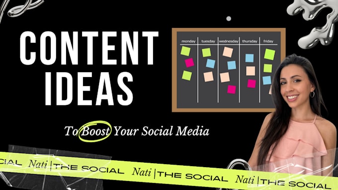 Bestseller - provide 30 personalized content ideas for your social media