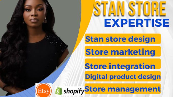 Gig Preview - Be your stan store expert digital product listing for your stan store