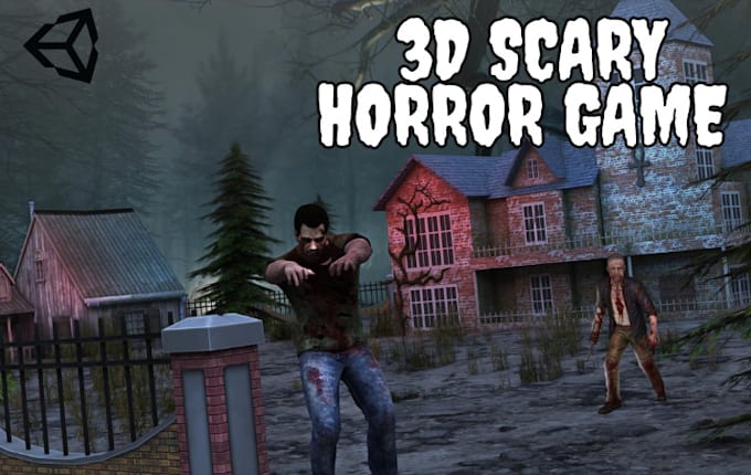 Gig Preview - Create 3d horror game with unity or unreal engine,  realistic 3d horror game