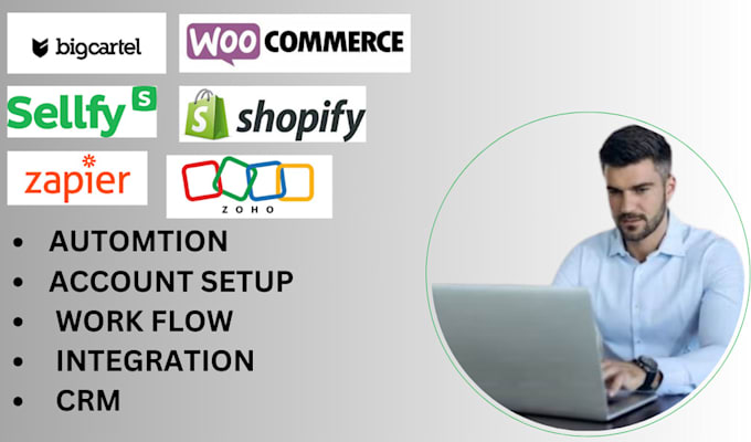 Bestseller - do zapier woocommerce shopify shipstation bigcartel zoho etsy