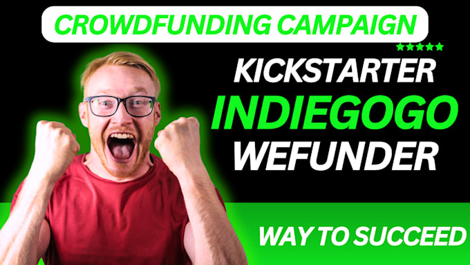 Bestseller - do crowdfunding campaign creation kickstarter promotion gofundme indiegogo