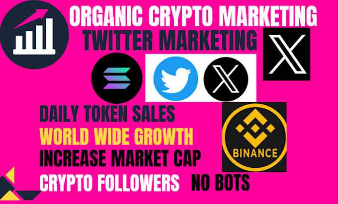 Gig Preview - Do x twitter marketing organically manually to get memecoin token holders