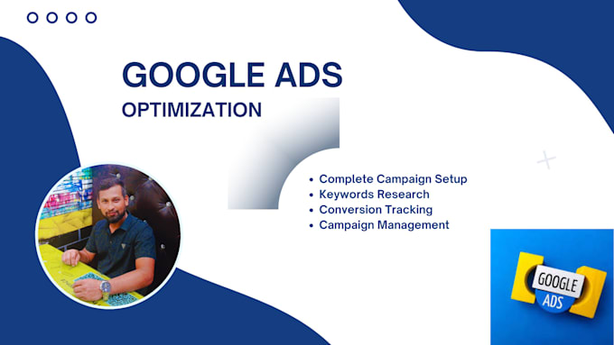 Gig Preview - Setup and manage your google search PPC ads and display ads