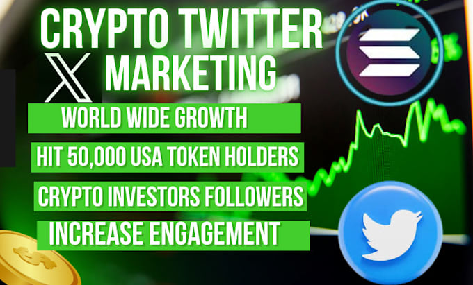 Gig Preview - Do organic growth, x twitter marketing to grow crypto followers organically