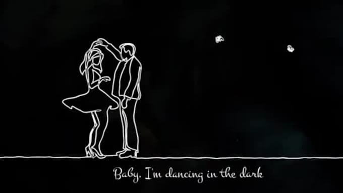 Gig Preview - Create trendy and outlooking animated hand drawn lyric video