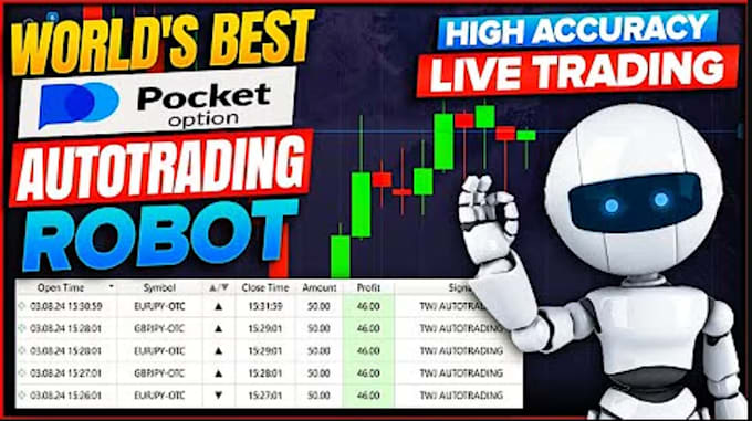 Gig Preview - Build a pocket option bot pocket bot iq option quotex bot trading bot crypto bot