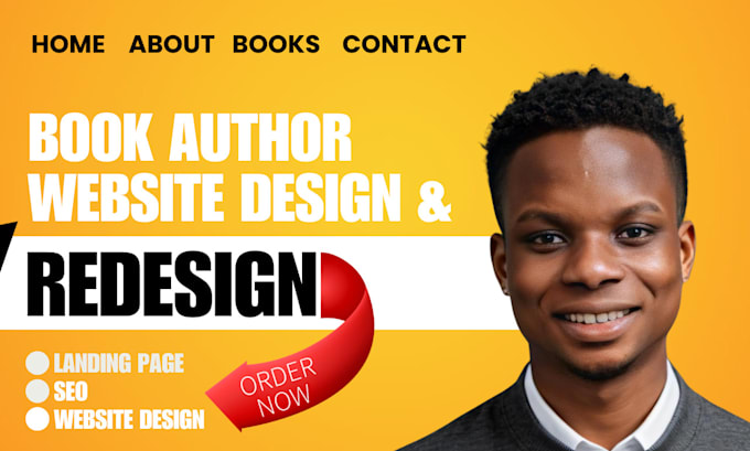 Bestseller - build author website, book author website, music website, course website