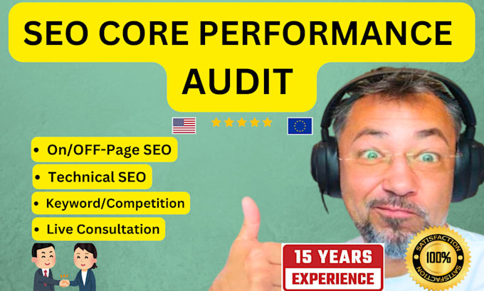 Gig Preview - Create and deliver SEO performance audit