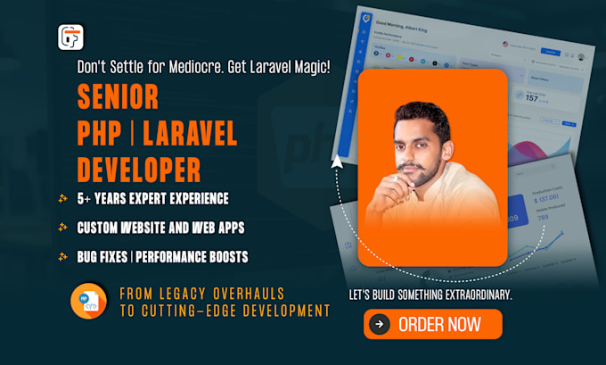 Gig Preview - Transform your vision into reality as PHP laravel developer