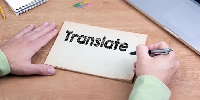 Gig Preview - Translate your gig in any language