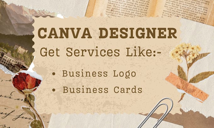 Bestseller - design logo and business cards using canva