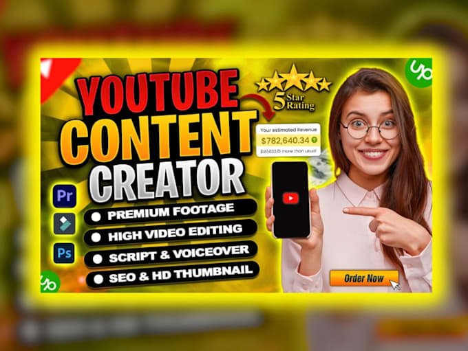 Gig Preview - Create top 10 cash cow videos faceless cash cow youtube video editing