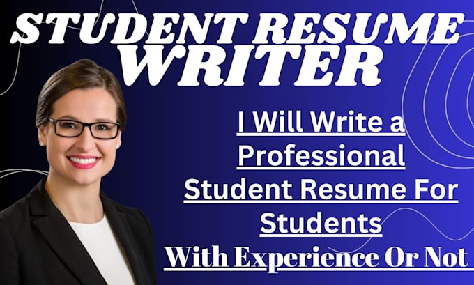 Gig Preview - Write a professional student resume for student with experience or not