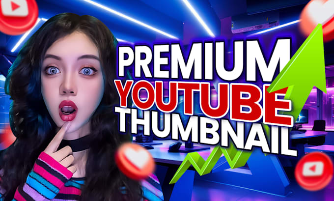 Gig Preview - Design amazing youtube thumbnail that attract viewers