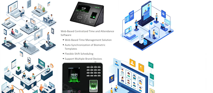 Gig Preview - Provide web based centralized time and attendance software