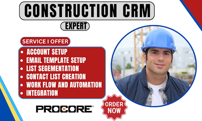 Gig Preview - Setup pipedrive jobnimbus procore construction CRM