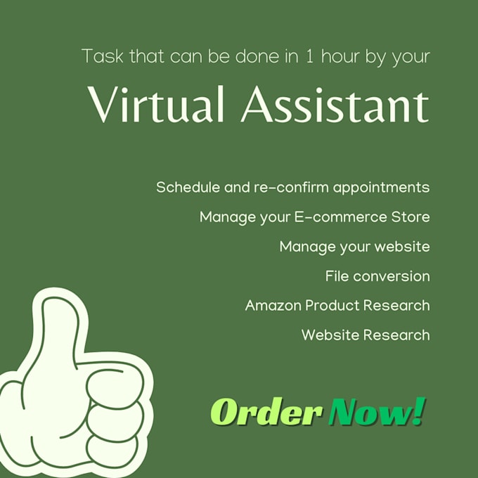 Gig Preview - Expert virtual assistant for social media management and research