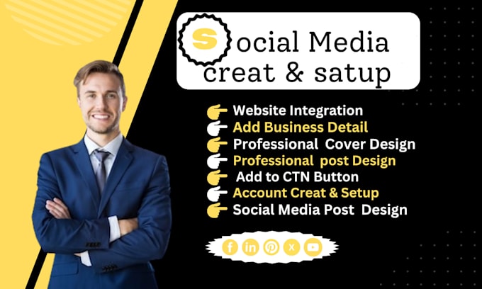 Gig Preview - Create, fix, setup, promote and optimise fb  business page and social media page